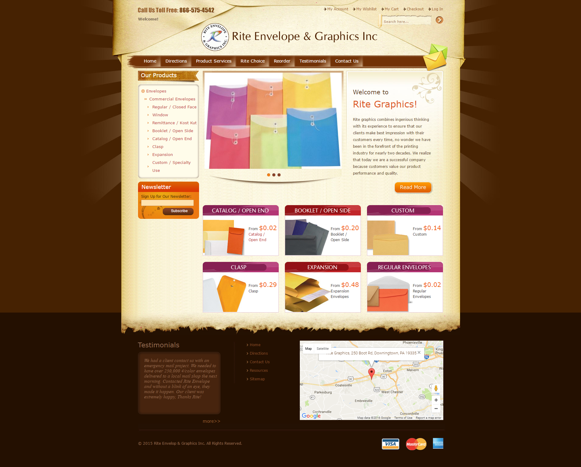 RITE GRAPHICS & ENVELOPE